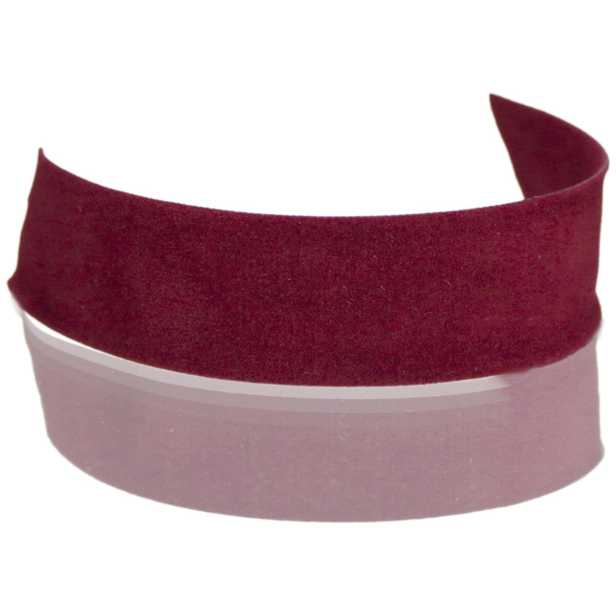 Presentsnöre Premium Velour Vinröd (Bred)